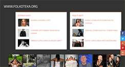 Desktop Screenshot of folkoteka.org